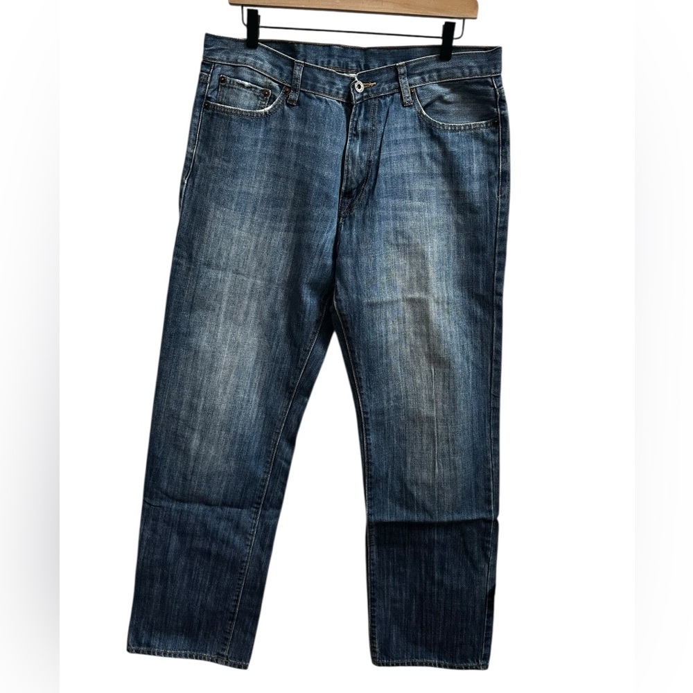Lucky Brand Vintage‎ Loose Fit Woodsmen Jeans 34x32 Skate Grunge Large Clover